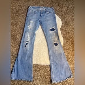 Hollister high rise flare